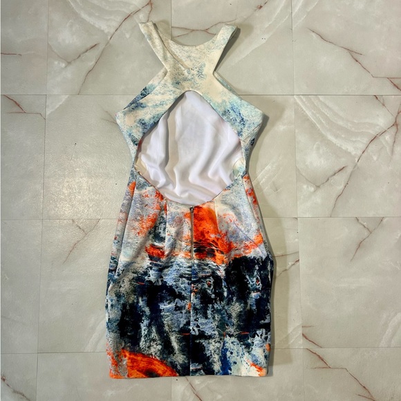 Revolve Bec + Bridge Fire And Ice Mini Dress Sleeeveless Size 2 - Picture 5 of 7